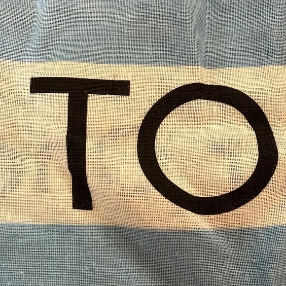 NWT TOMS shoes flag / storage bag - Picture 5 of 10